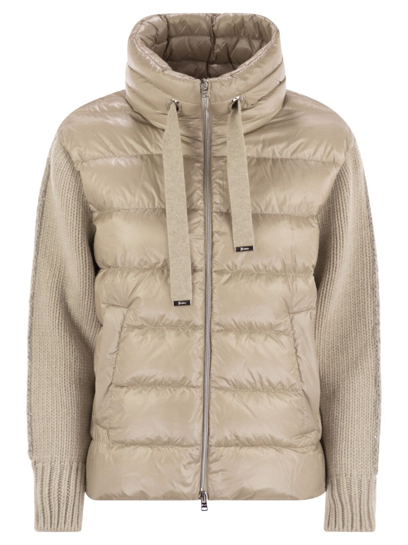 Herno Resort Jacket In Ultralight Nylon And Mesh