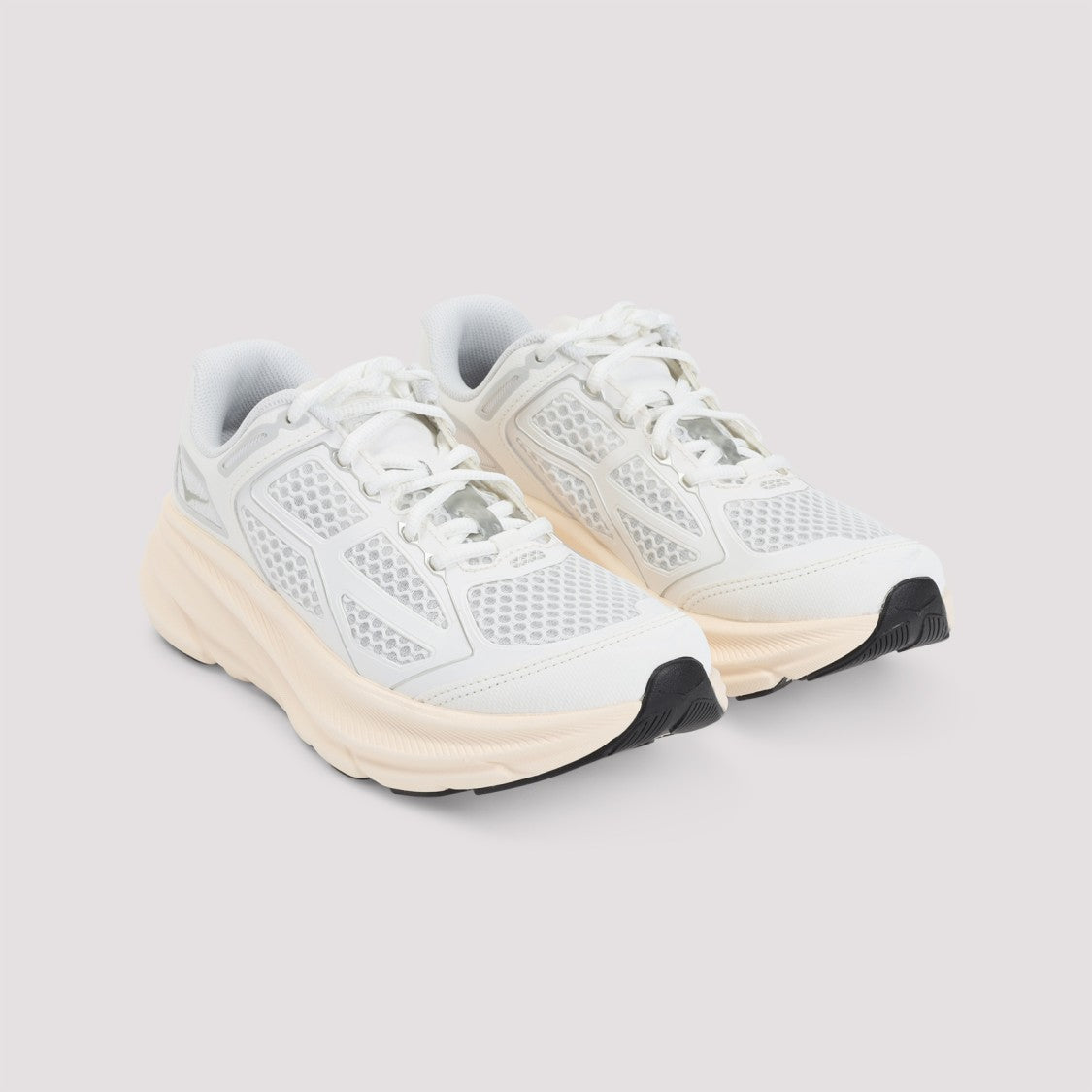 Hoka Lightweight Breathable Sneakers With Cushioned Sole