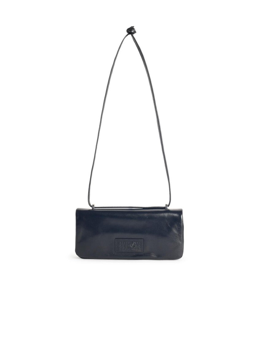 Mm6 By Maison Margiela Black Leather Bag