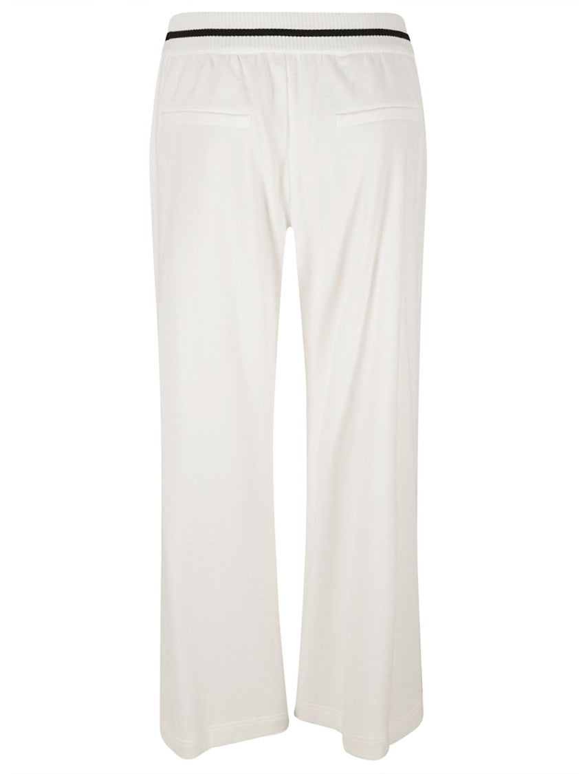 Brunello Cucinelli Relaxed Fit Wide Leg Trousers