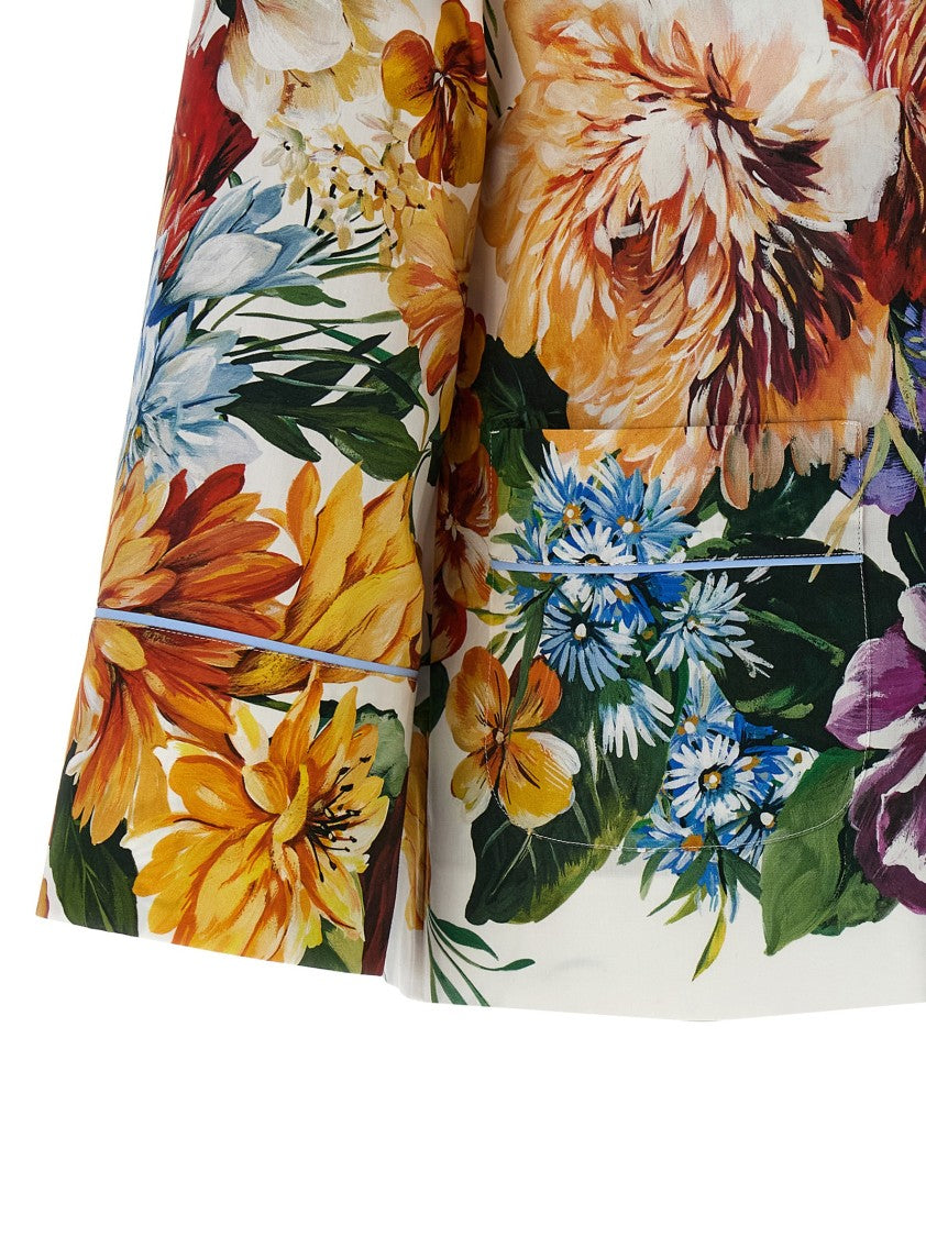 Dolce & Gabbana Bouquet' Print Shirt