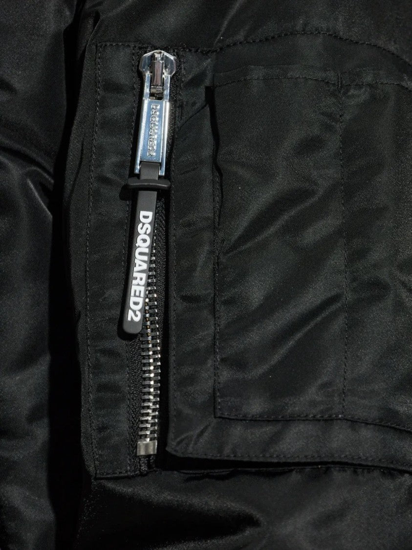 Dsquared2 Sleek Structured Men's Polyamide Outerwear