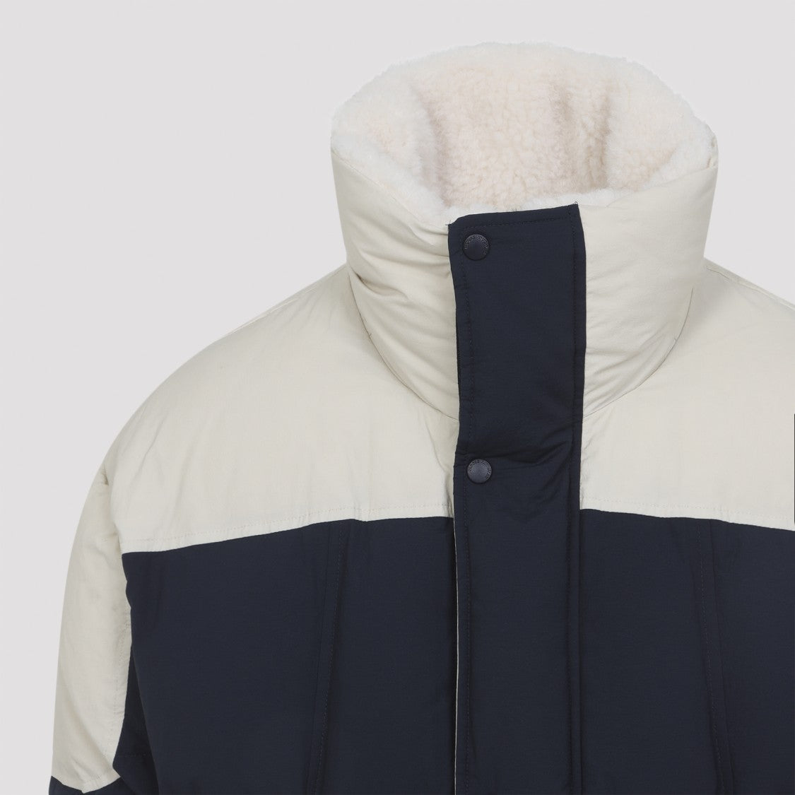 Moose Knuckles Navy Blue Everest Puffer