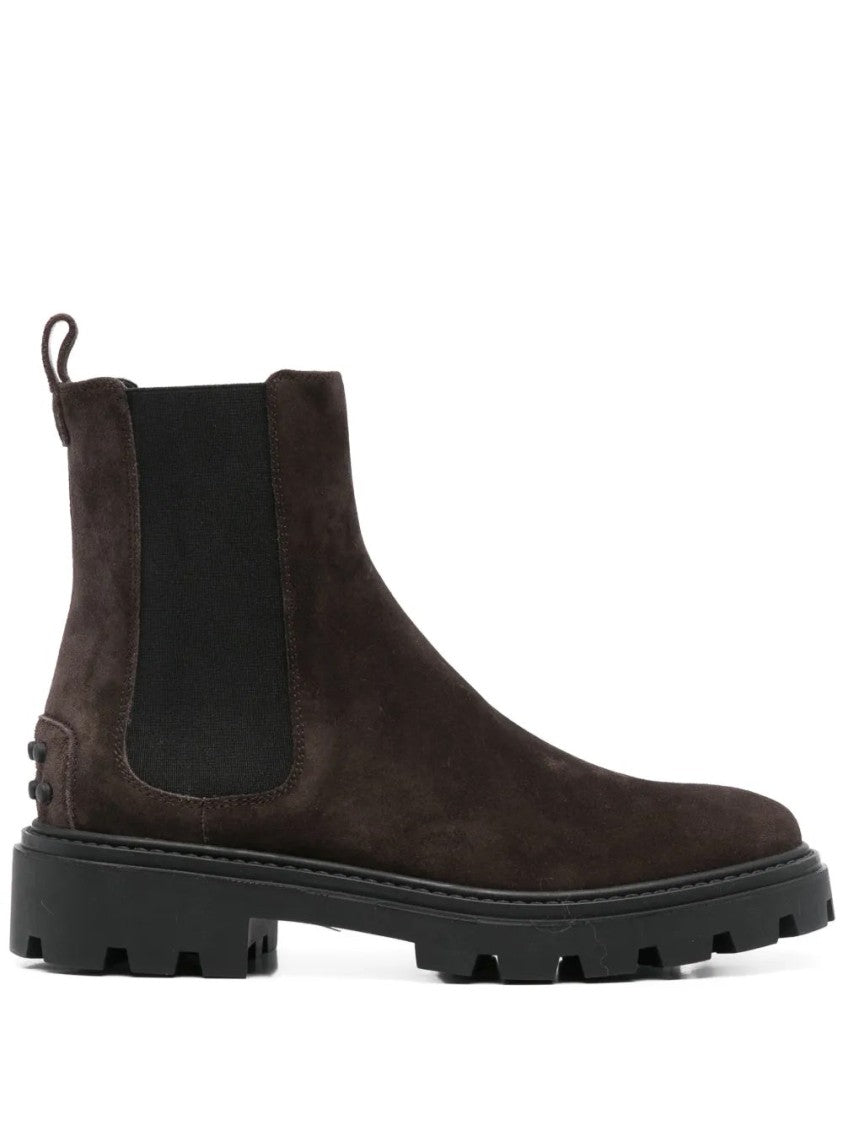 Tod's Ankle Boots With Decorative Studs