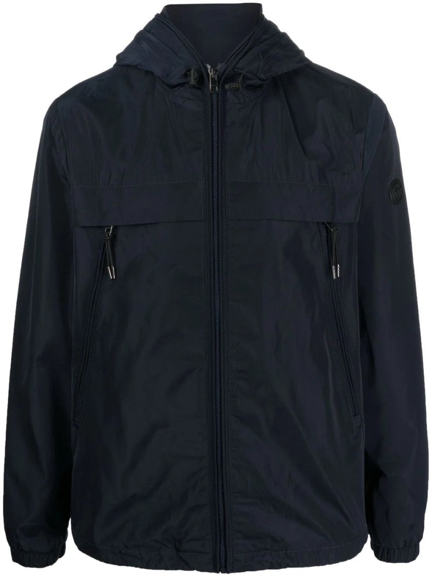 Michael Kors Logo Tape Windbreaker