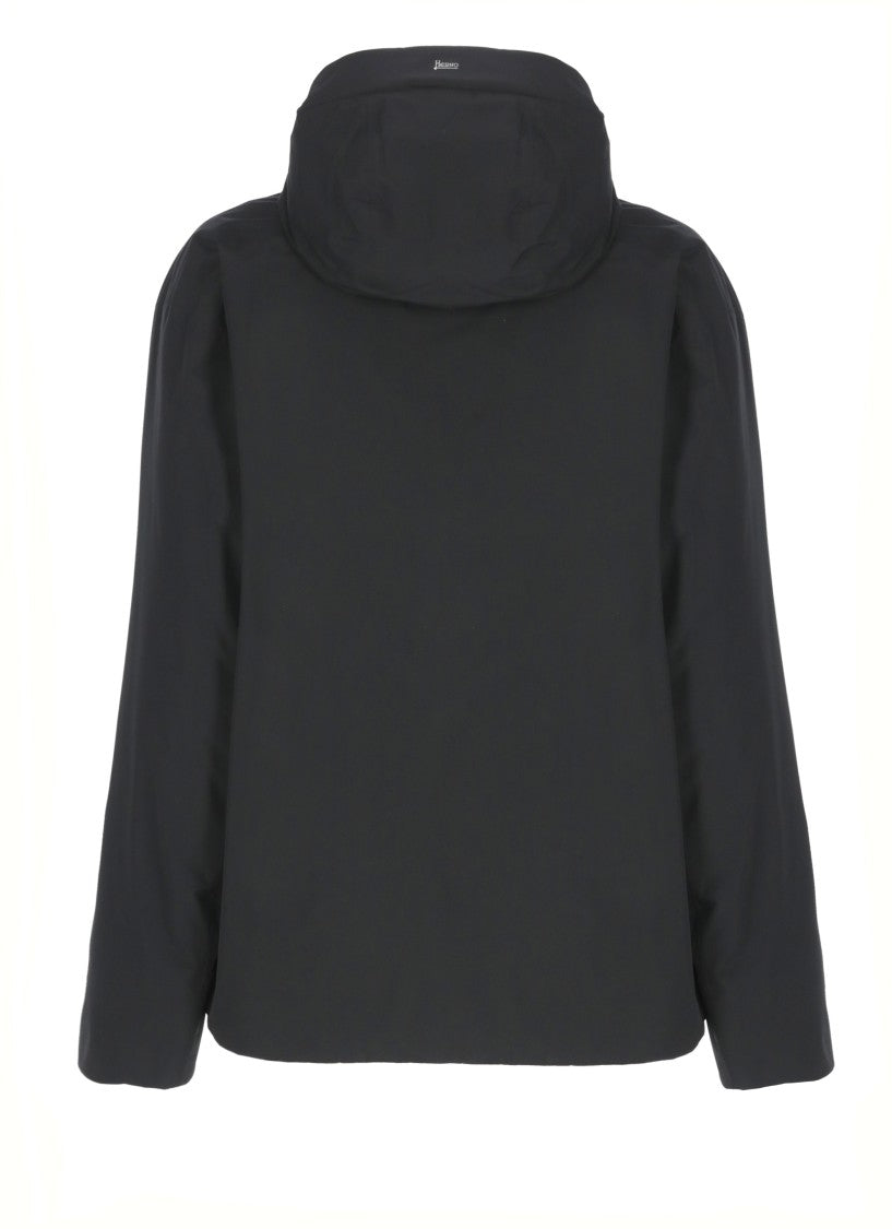 Herno Waterproof Matte Black Down Jacket