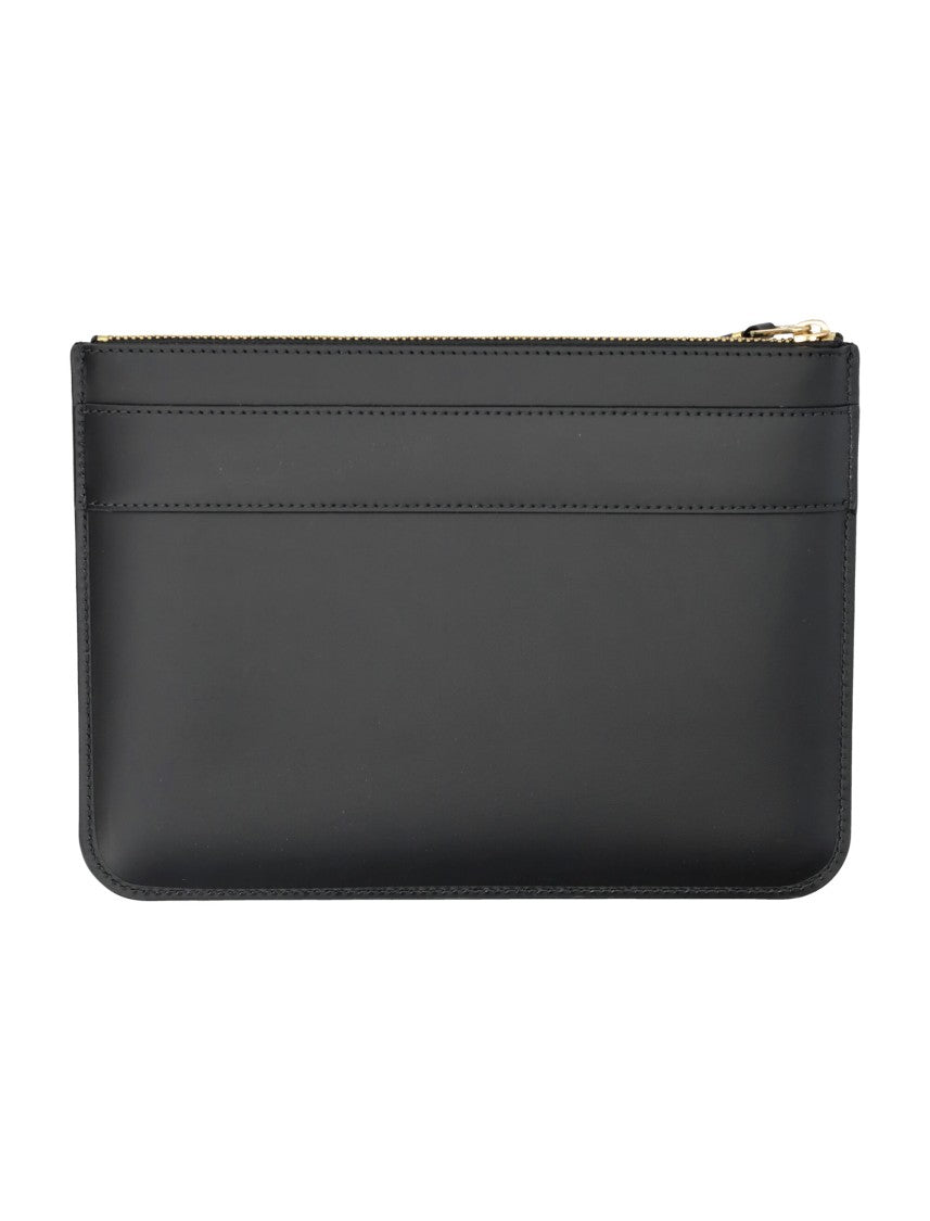 Comme Des Garçons Rectangular Matte Finish Pouch