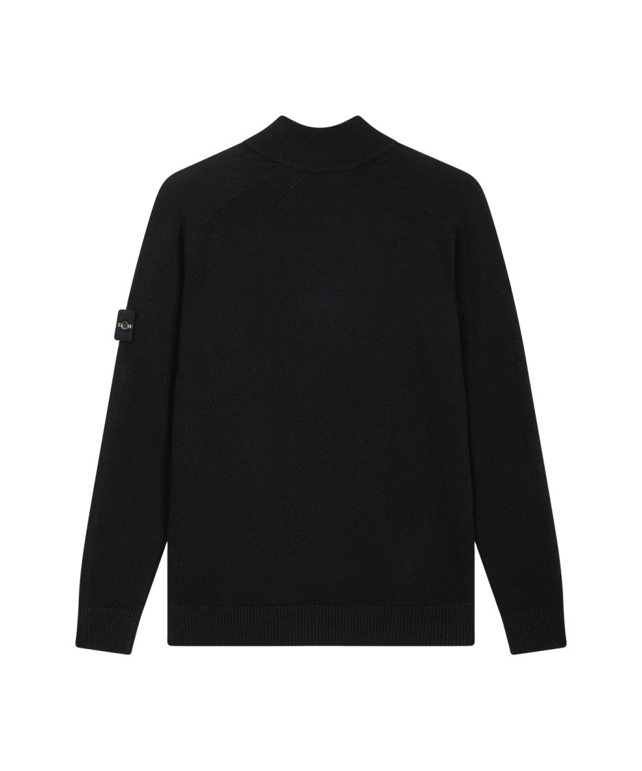 Stone Island Zip-Up Knit Jacket