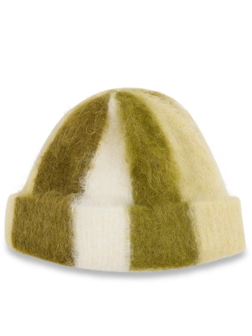 Ami Textured Blend Hat With Rounded Crown