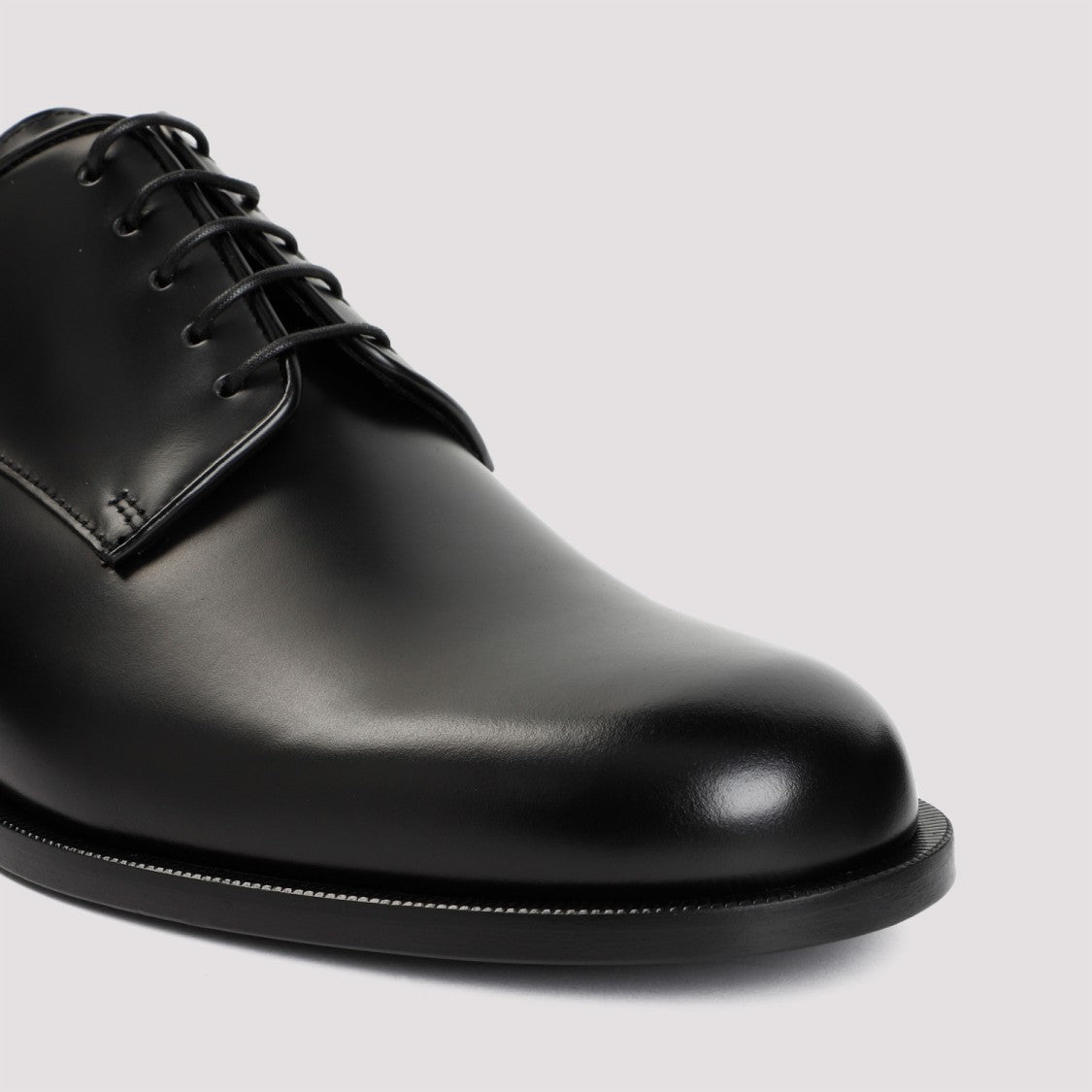 Giorgio Armani Black Laced Shoes