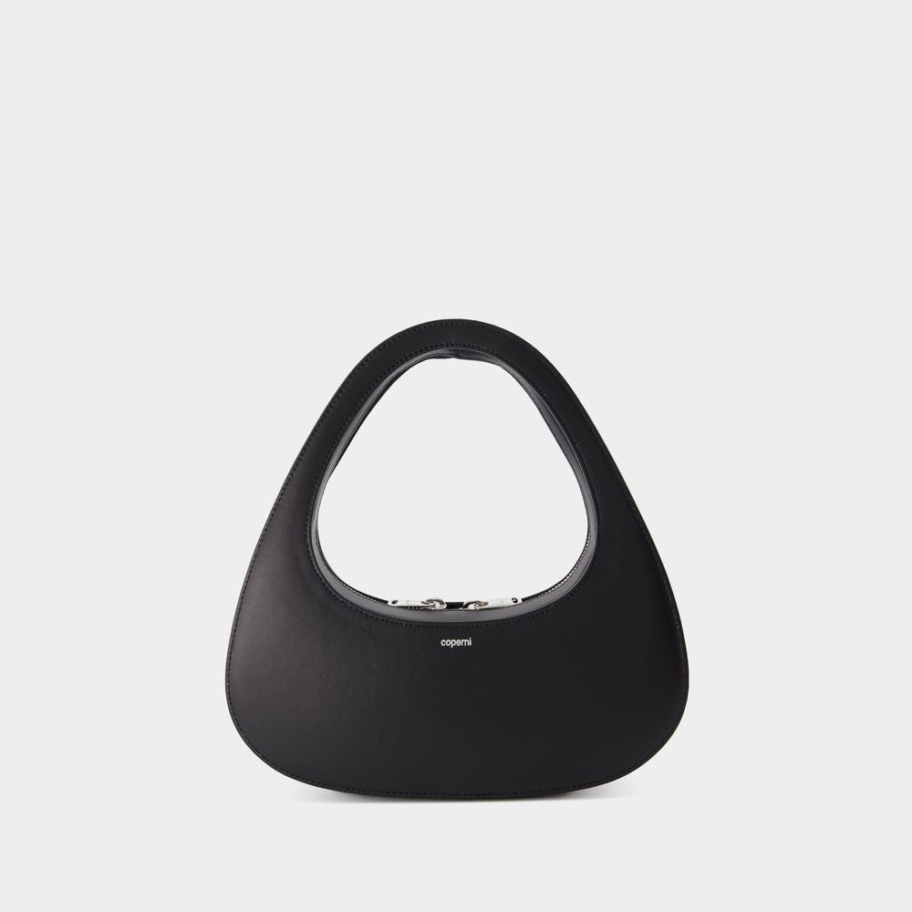 Coperni Baguette Swipe Crossbody - Leather - Black