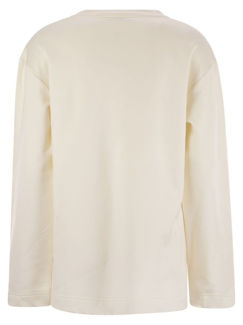 Max Mara Berma - Silk And Cotton Sweatshirt