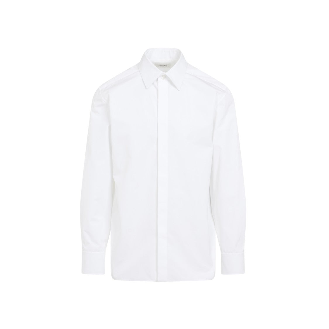 Saint Laurent Crips White Cotton Shirt