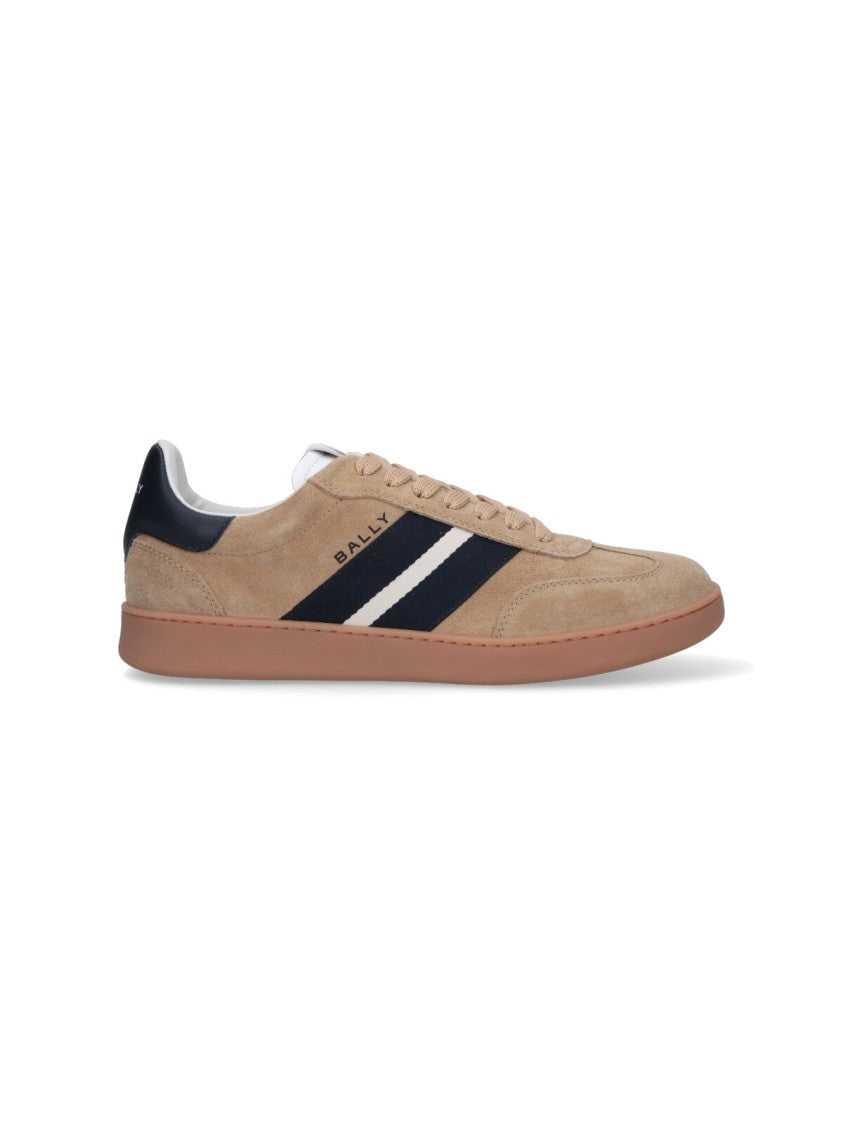 Bally "Retro Crest" Sneakers – Brown