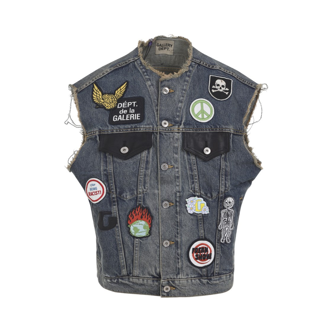 Gallery Dept. Midnight Blue Cotton Vest