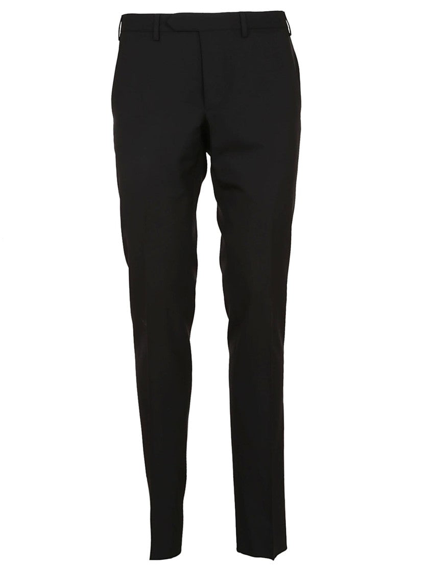 Biagio Santaniello Tailored Navy Wool Bermudas