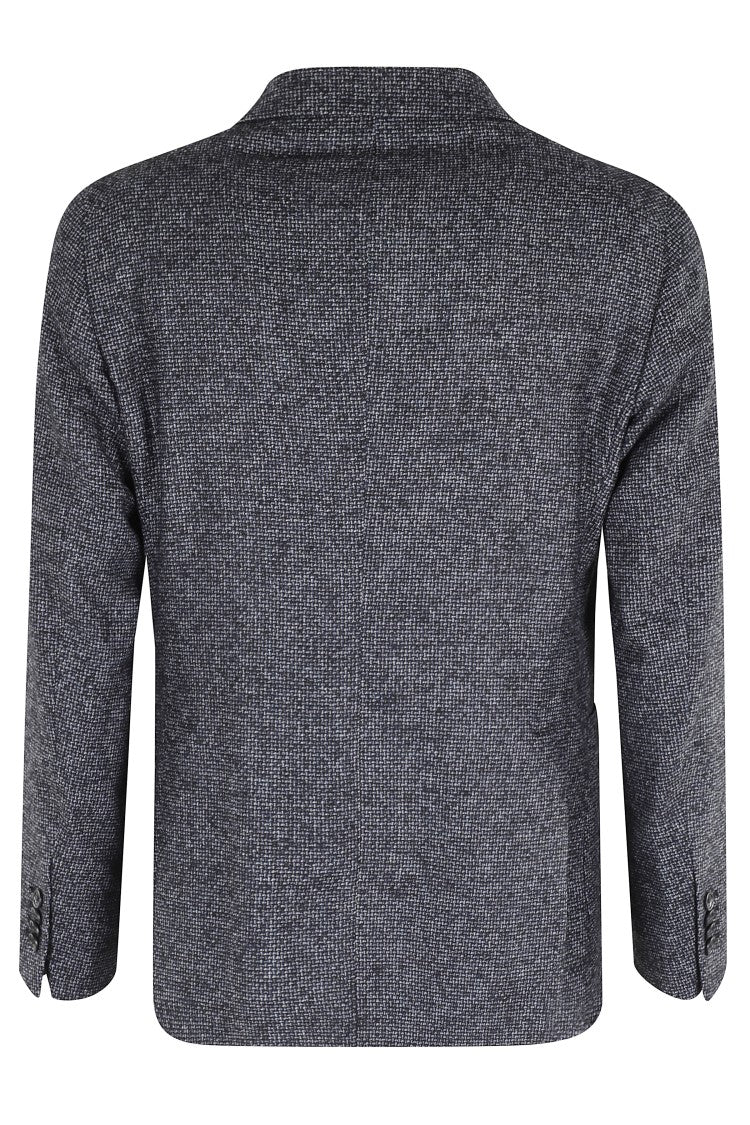 Tagliatore Micro Patterned Single-Breasted Jacket