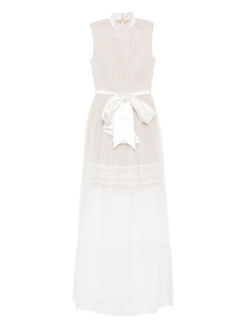 Saiid Kobeisy Lace Long Dress