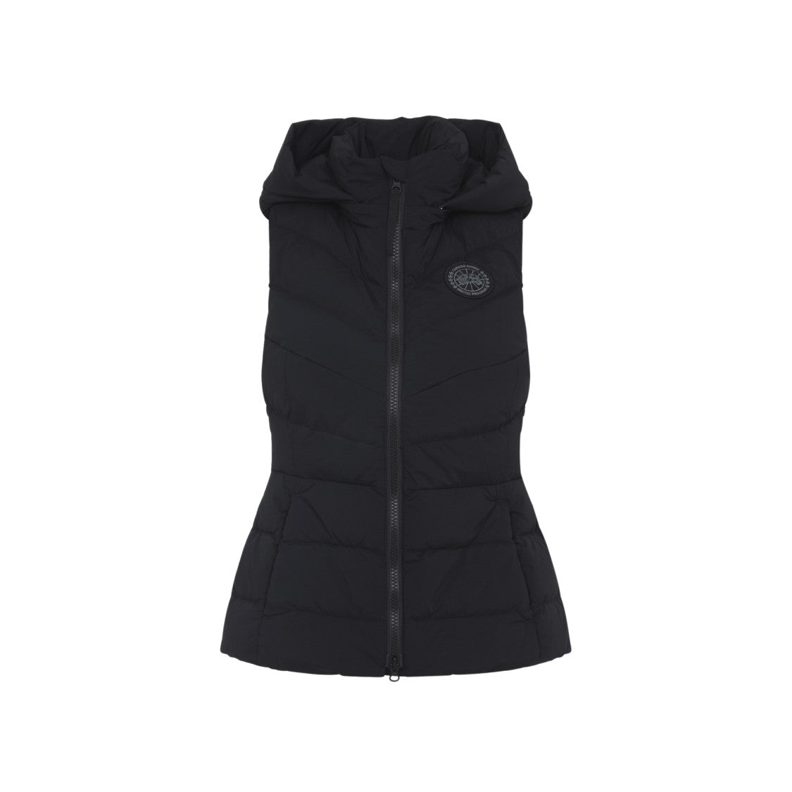 Canada Goose Feather Down Insulated Waistcoat With Horizontal Quilted Design