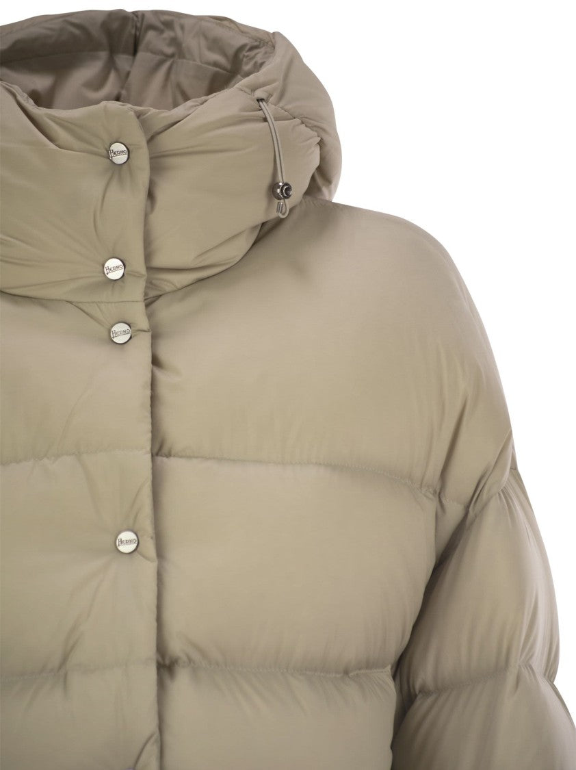 Herno Nylon Microfibre Bomber Jacket