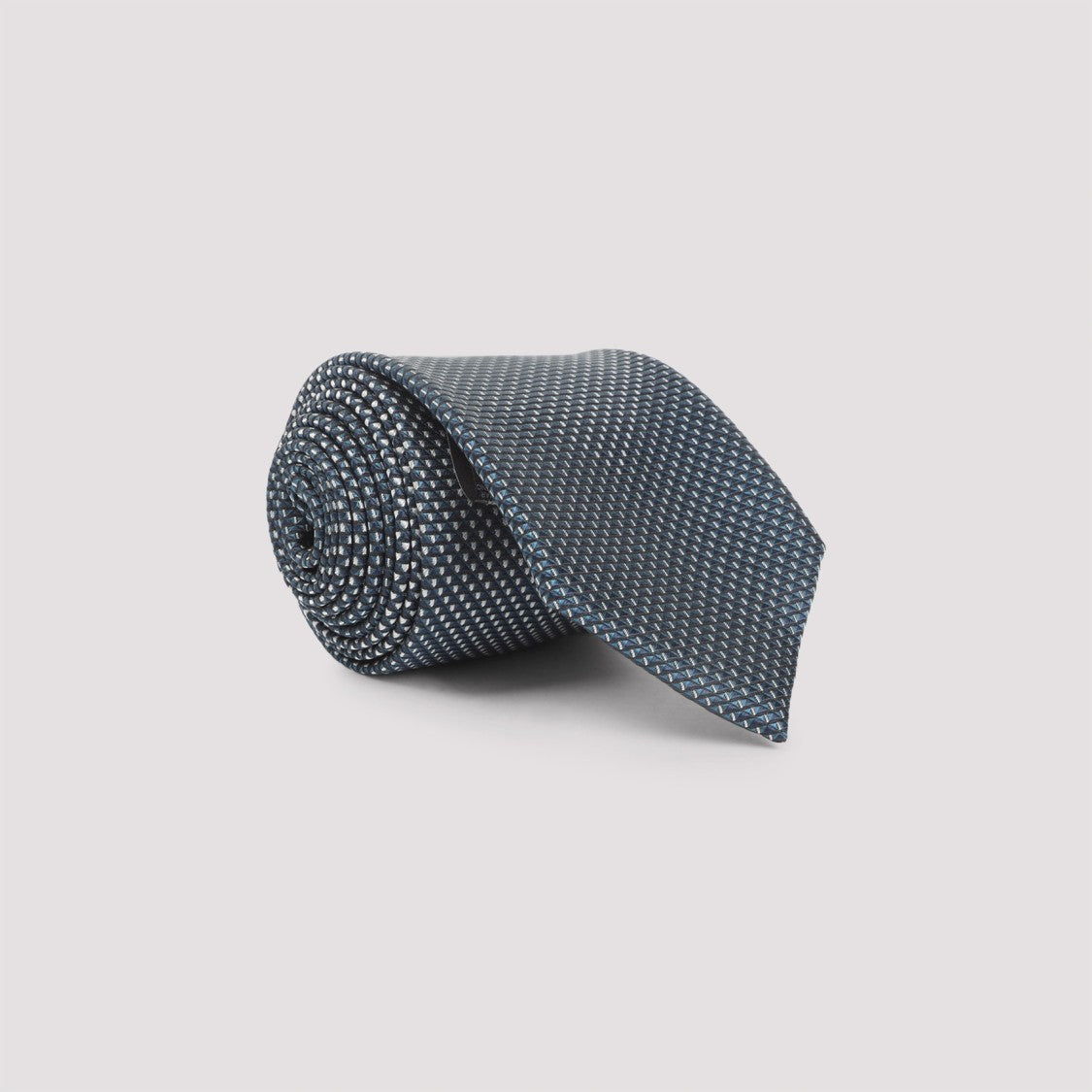 Brioni Blue Silk Tie