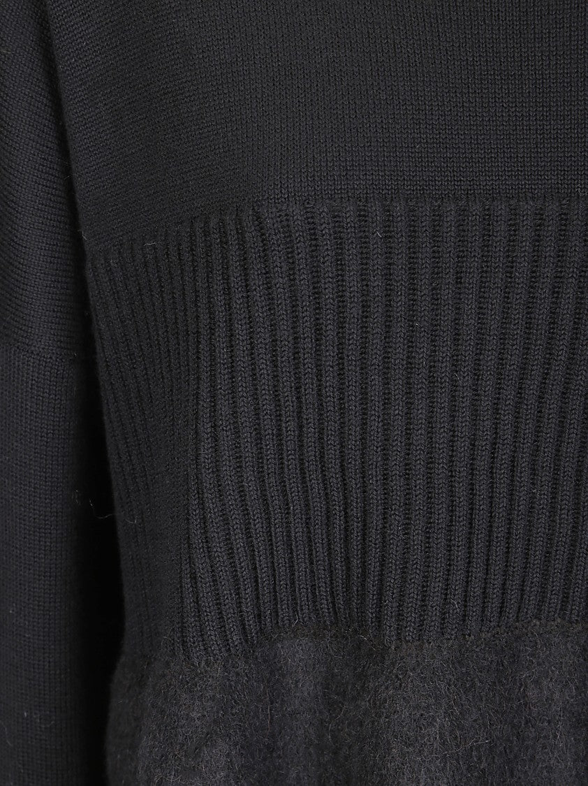 Archiviob Fur Stitch Merino Wool Sweater