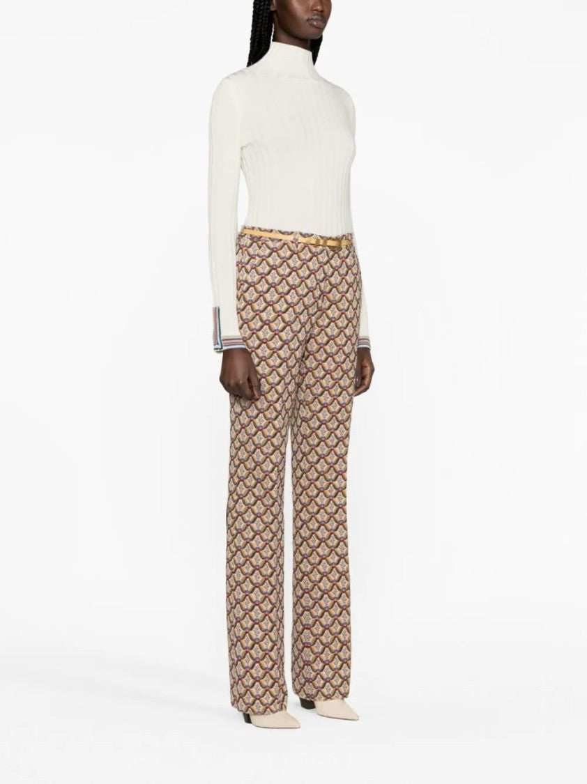 Etro Wool And Cashmere Blend Turtleneck Sweater