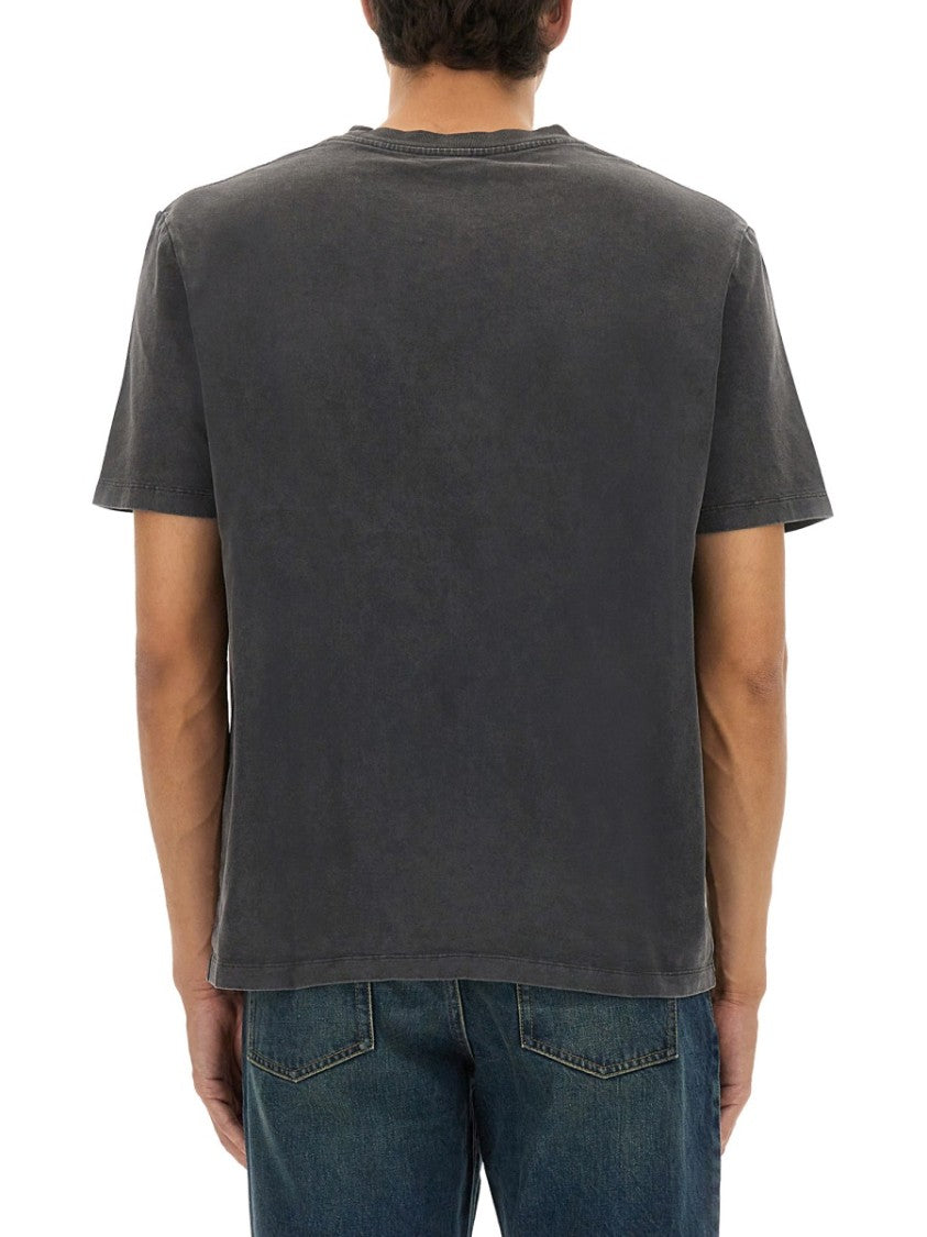 Balmain With Logo Embroidery T-Shirt