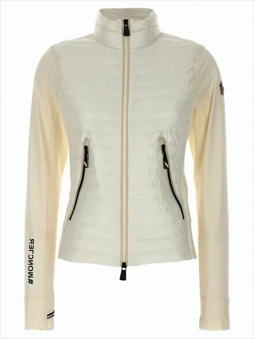 Moncler Tailored Casual Jacket With Quilted Panels