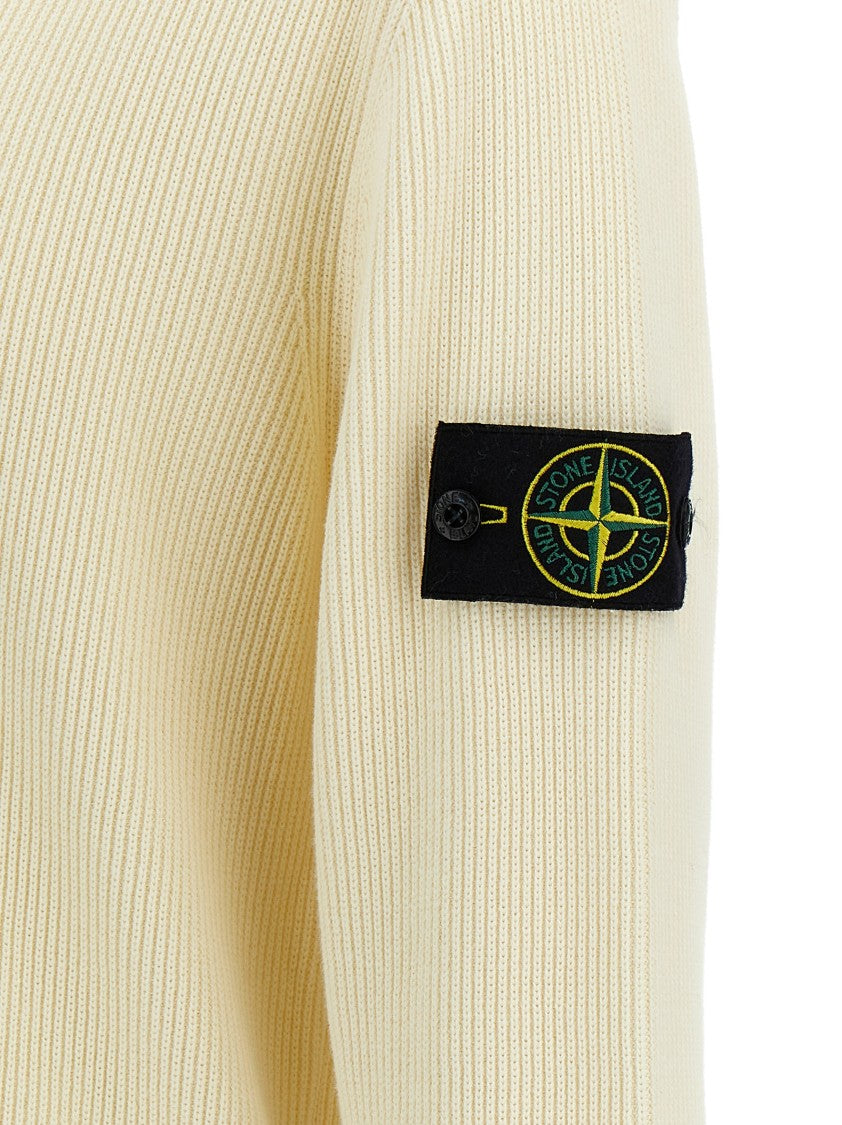 Stone Island Ribbed Crew Neck Sweater