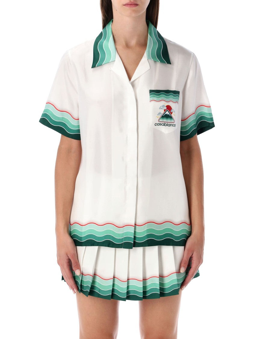 Casablanca Shirt Montagne Ondule