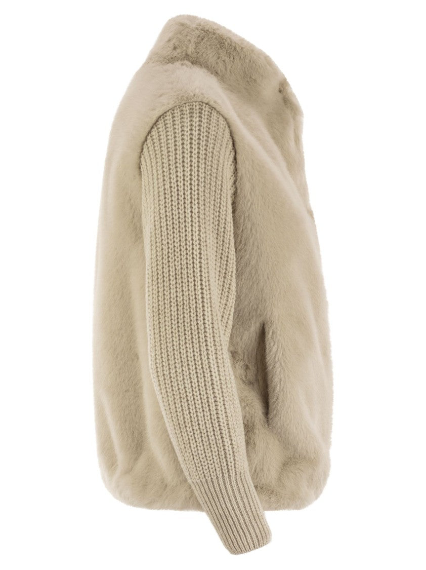 Herno Faux Fur Jacket
