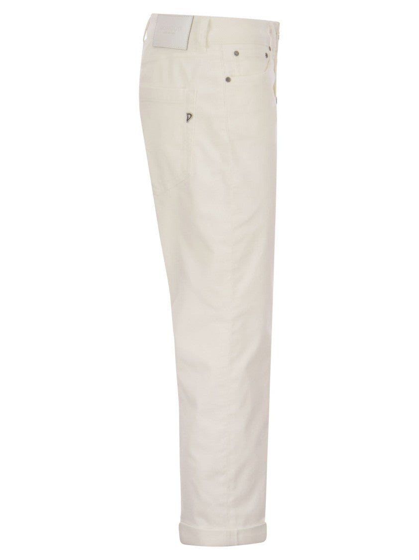 Dondup Koons - Multi-Striped Velvet Trousers