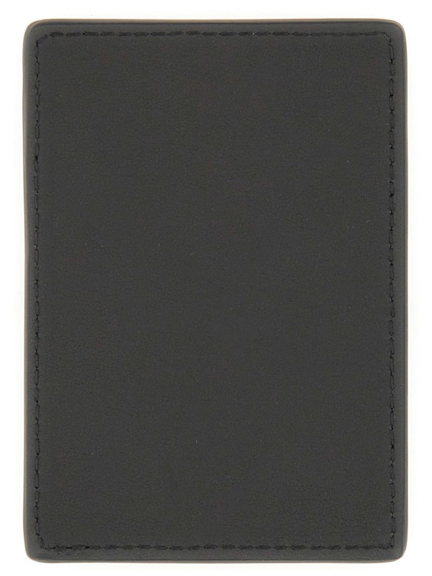 Alexander Mcqueen Magnetic Card Holder With Logo