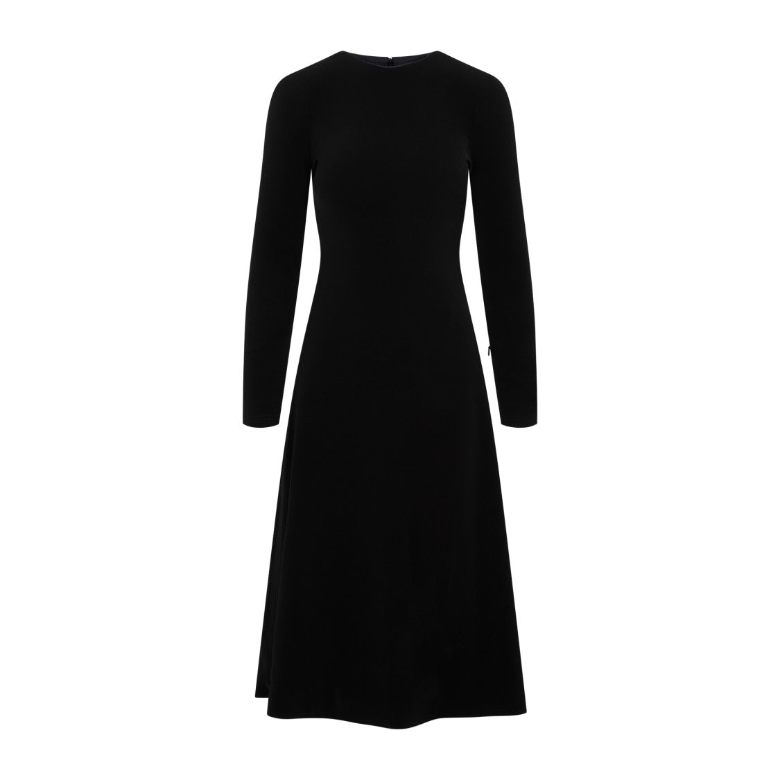 Balenciaga Black Midi Dress