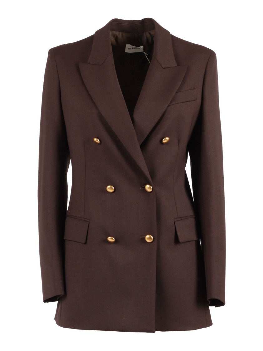 P.A.R.O.S.H. Tailored Virgin Wool Blend Jacket