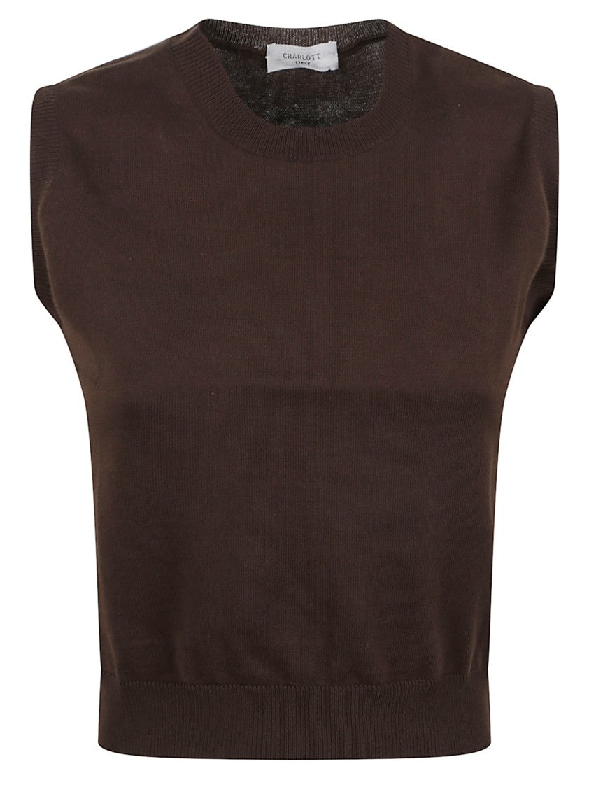 Charlott Sleeveless Cotton Top