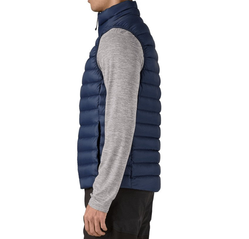 Patagonia Lightweight Blue Down Insulated Vest