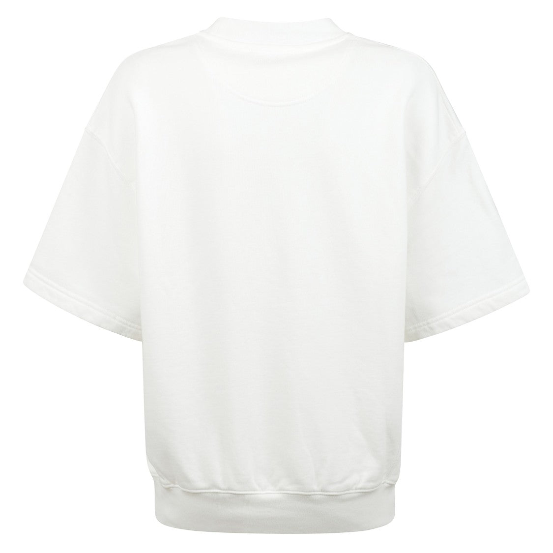 Anine Bing Short-Sleeve Pullover In Soft French Terry