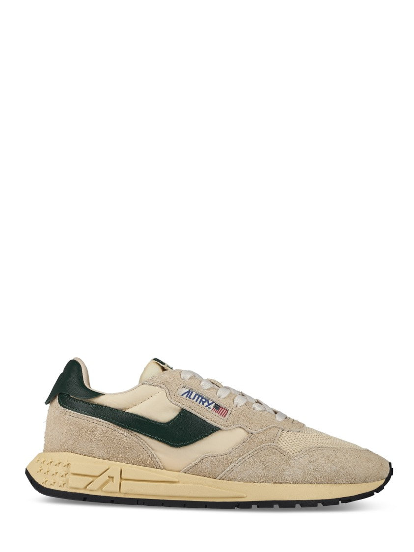Autry Suede And Leather Sneakers
