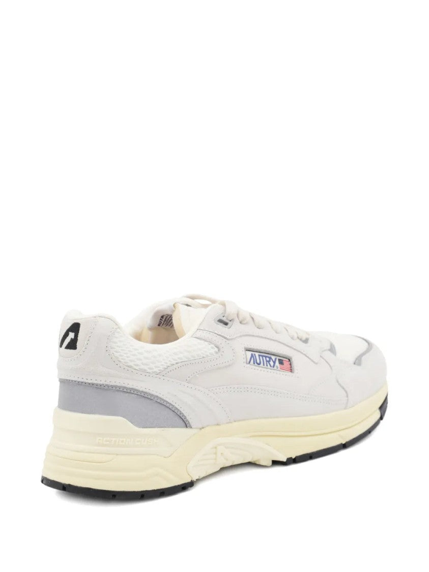 Autry Hyperway Sneakers With Mesh Paneling And Padded Collar
