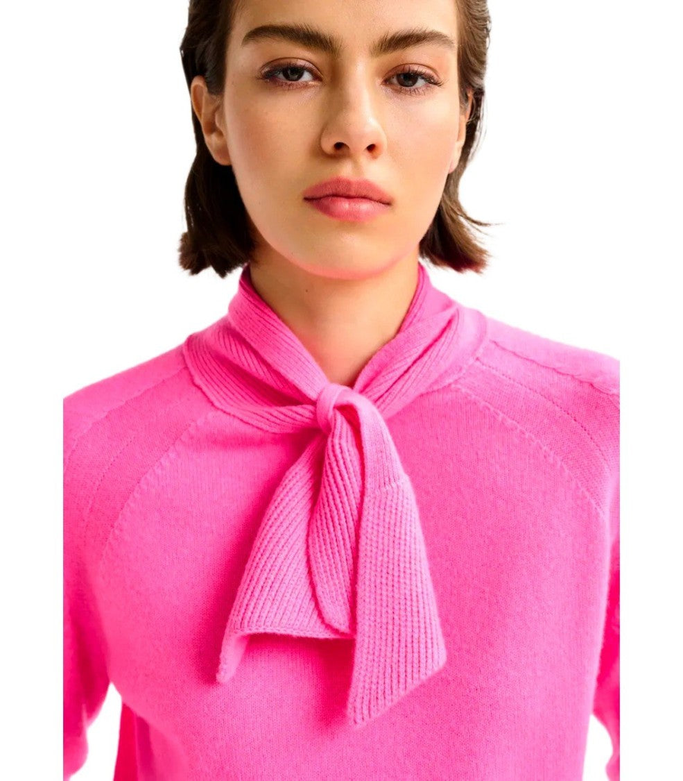 Essentiel Antwerp Invited Fuchsia Sweater
