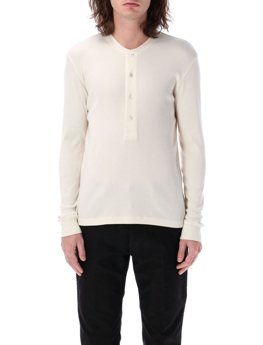 Tom Ford Long Sleeve Rib Serafino