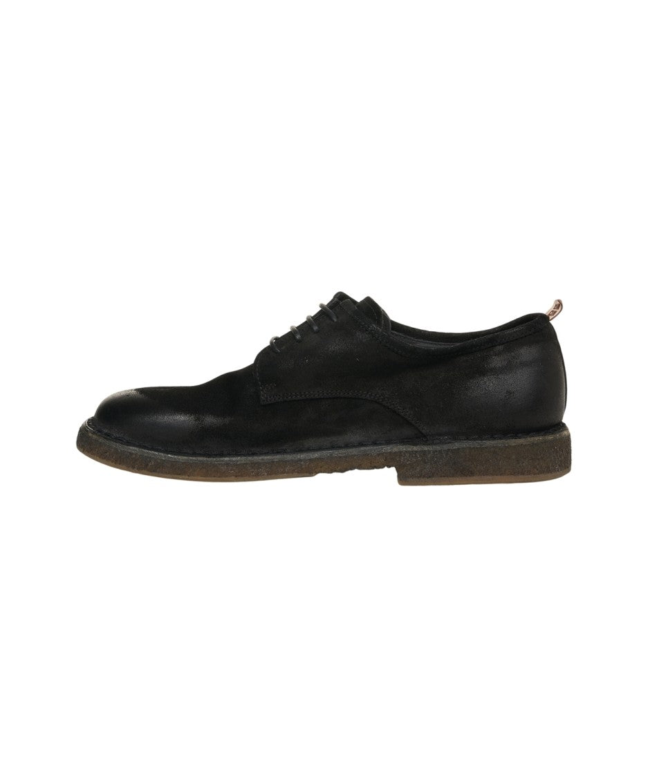 Moma Suede Lace-Up Shoes