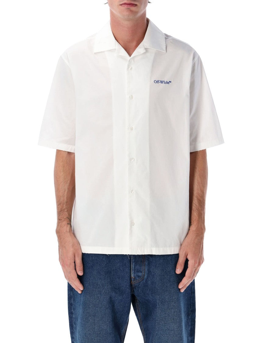 Off-White Brush Arrow Bowling Shirt
