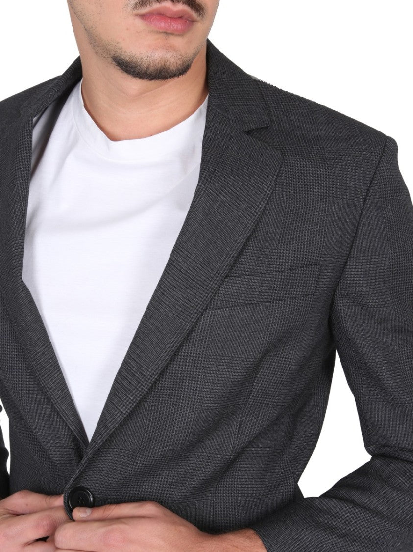 Aspesi Single-Breasted Virgin Wool Jacket