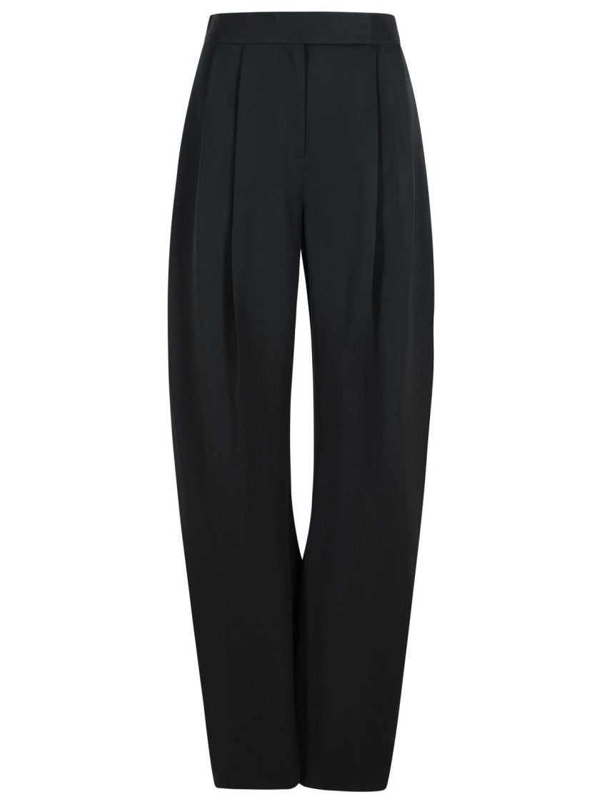 The Attico Gary' Long Black Virgin Wool Pants