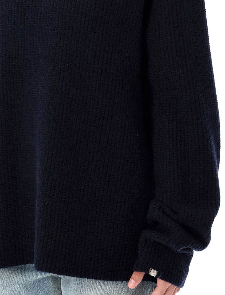 Extreme Cashmere You Ribbed Knit Sweater