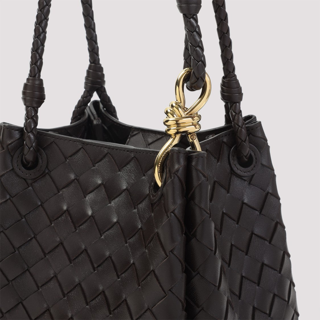 Bottega Veneta Lamb Leather Daily Essentials Handbag
