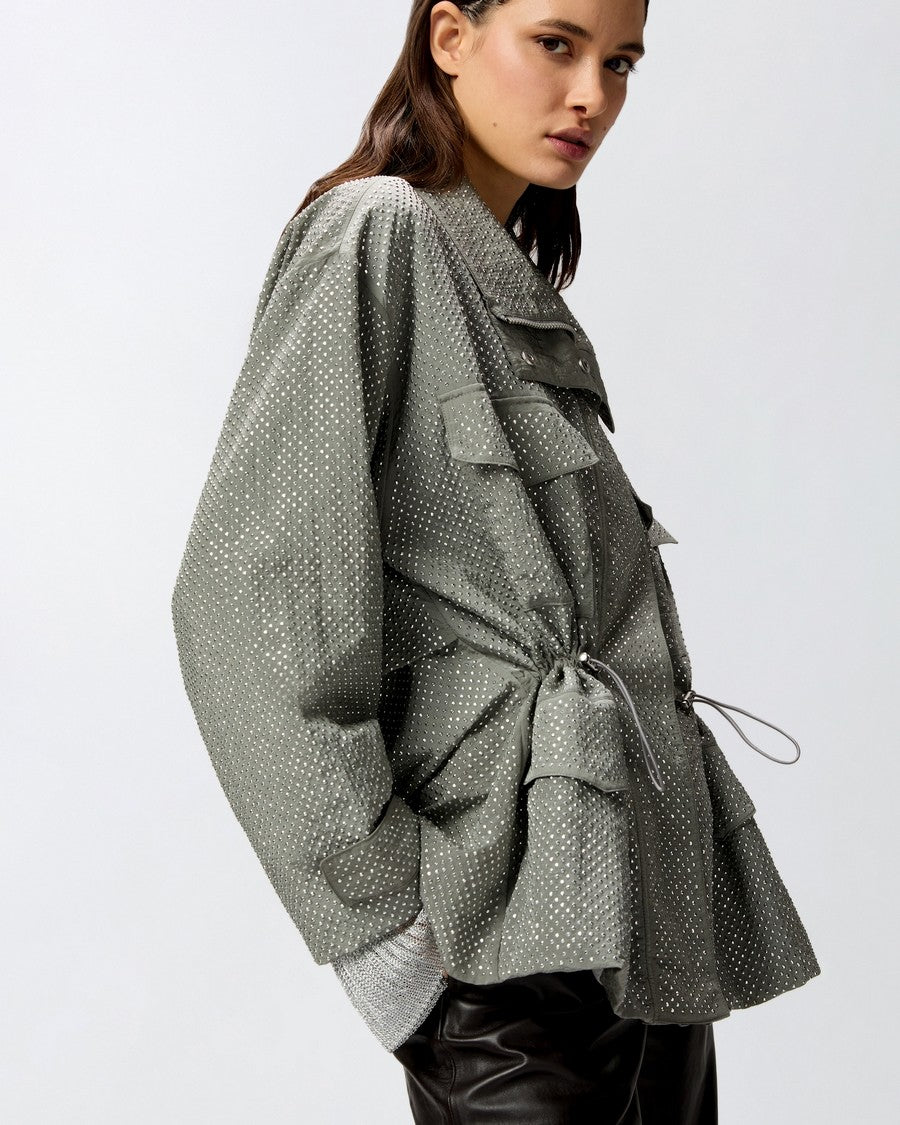 Pinko Lightweight Jacket With Cinched Waist